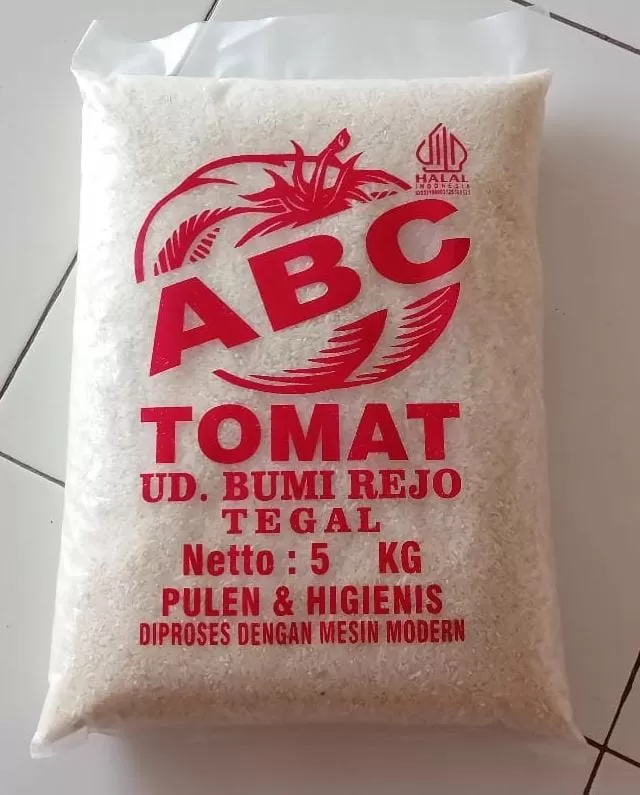 Beras ABC TOMAT UD Bumi Rwjo